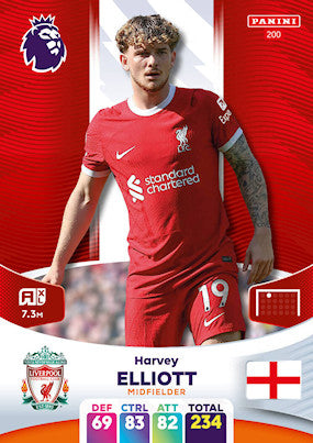 Elliott (Liverpool - Midfielder) - Adrenalyn XL 2024