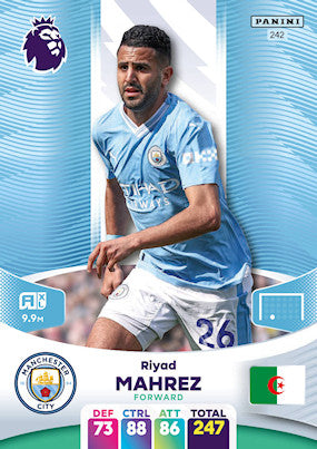 Mahrez (Manchester City - Forward) - Adrenalyn XL 2024