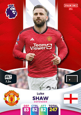 Shaw (Manchester United - Defender) - Adrenalyn XL 2024
