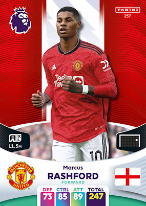 Rashford (Manchester United - Forward) - Adrenalyn XL 2024