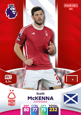 McKenna (Nottingham Forest - Defender) - Adrenalyn XL 2024