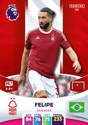 Felipe (Nottingham Forest - Defender) - Adrenalyn XL 2024