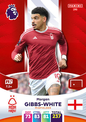 Gibbs-White (Nottingham Forest - Midfielder) - Adrenalyn XL 2024