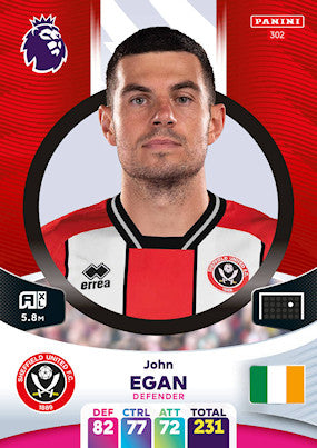 Egan (Sheffield United - Defender) - Adrenalyn XL 2024