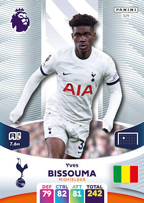 Bissouma (Tottenham Hotspur - Midfielder) - Adrenalyn XL 2024