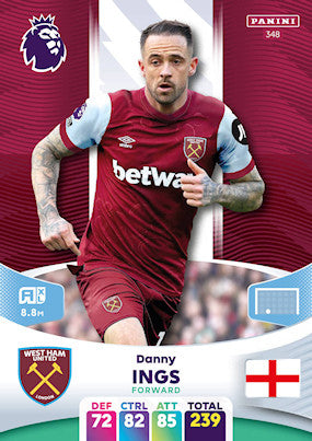 Ings (West Ham United - Forward) - Adrenalyn XL 2024
