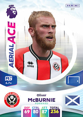 McBurnie (Sheffield United - Aerial Ace) - Adrenalyn XL 2024