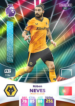 Neves (Wolverhampton Wanderers - Precision) - Adrenalyn XL 2024