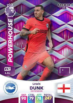 Dunk (Brighton & Hove Albion - Powerhouse) - Adrenalyn XL 2024