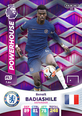 Badiashile (Chelsea - Powerhouse) - Adrenalyn XL 2024