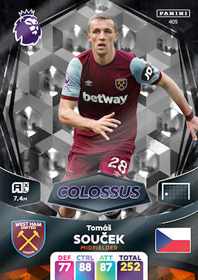 Soucek (West Ham United - Colossus) - Adrenalyn XL 2024