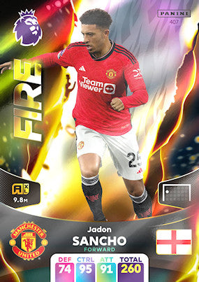 Sancho (Manchester United - Fire) - Adrenalyn XL 2024