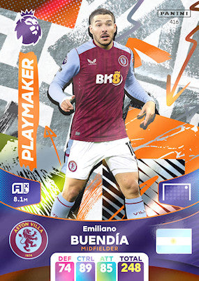 Buendia (Aston Villa - Playmaker) - Adrenalyn XL 2024