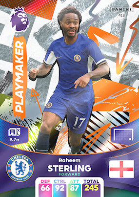 Sterling (Chelsea - Playmaker) - Adrenalyn XL 2024