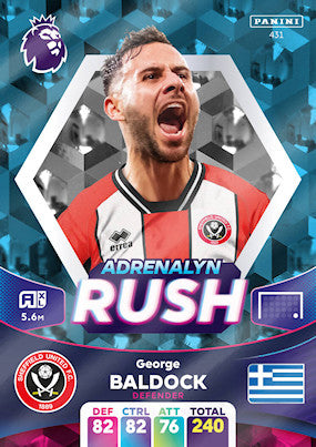 Baldock (Sheffield United - Adrenalyn Rush) - Adrenalyn XL 2024