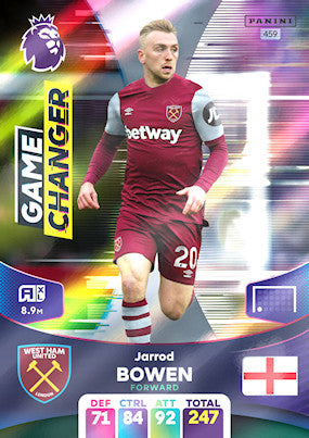 Bowen (West Ham United - Game Changer) - Adrenalyn XL 2024