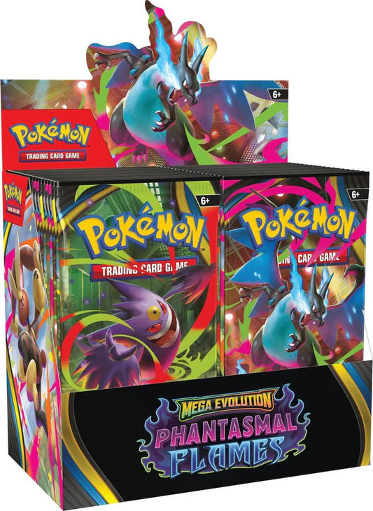 Pokémon Mega Evolution Phantasmal Flames Booster Box