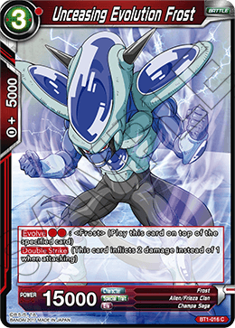 Unceasing Evolution Frost BT1-016