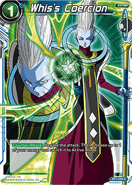 Whis's Coercion BT1-055 (Promo)