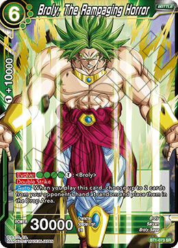 Broly, The Rampaging Horror BT1-073