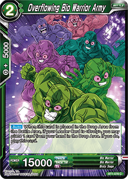 Overflowing Bio Warrior Army BT1-078