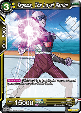 Tagoma, The Loyal Warrior BT1-093