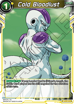 Cold Bloodlust BT1-107