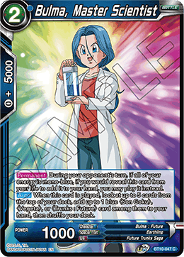 Bulma, Master Scientist BT10-047