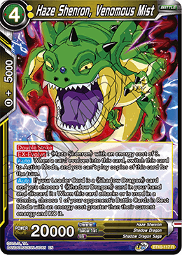 Haze Shenron, Venomous Mist BT10-117