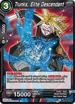 Trunks, Elite Descendant BT10-130