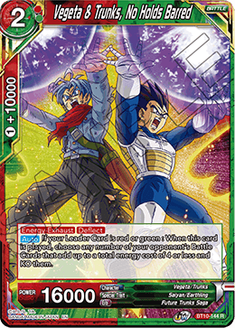 Vegeta & Trunks, No Holds Barred BT10-144