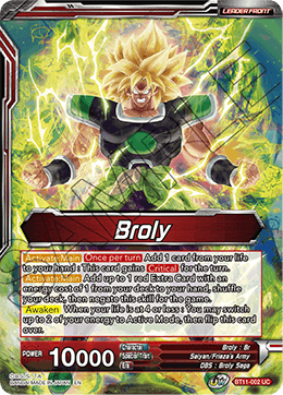 Broly // Broly, the Awakened Demon BT11-002