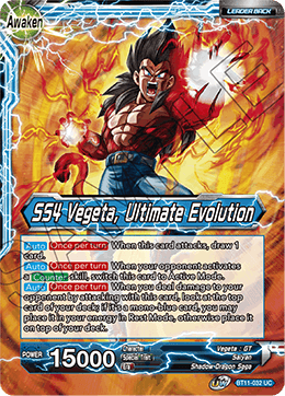 Vegeta // SS4 Vegeta, Ultimate Evolution BT11-032