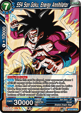 SS4 Son Goku, Energyg Annihilator BT11-049