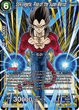 SS4 Vegeta, Rise of the Super Warrior BT11-052