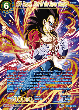 SS4 Vegeta, Rise of the Super Warrior BT11-052 (Special Rare)
