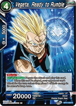 Vegeta, Ready to Rumble BT11-053
