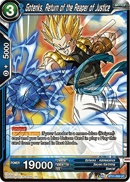 Gotenks, Return of the Reaper of Justice BT11-056