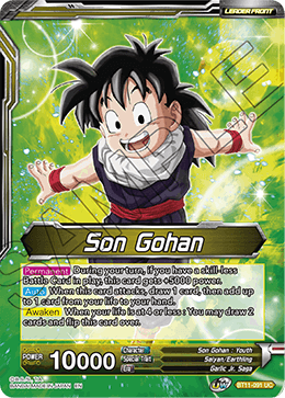 Son Gohan // Son Gohan & Hire-Dragon, Boundless Friendship BT11-091