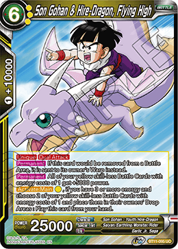 Son Gohan & Hire-Dragon, Flying High BT11-095