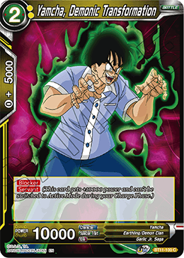 Yamcha, Demonic Transformation BT11-100