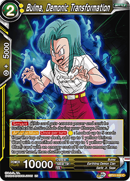 Bulma, Demonic Transformation BT11-102