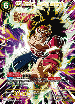 SS4 Bardock, Combat Instincts BT11-131 (Special Rare)