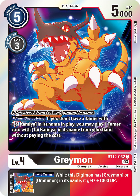 Greymon BT12-062-P