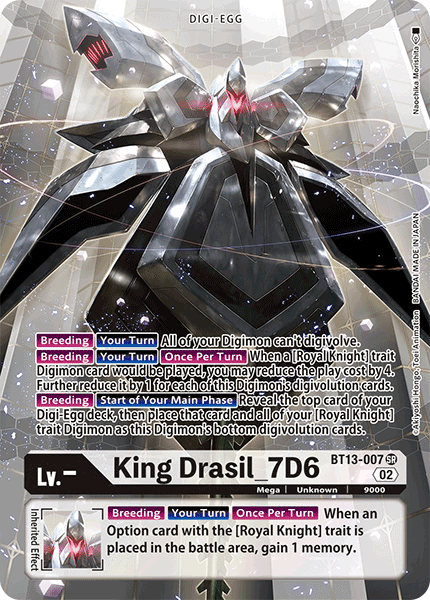 King Drasil_7D6 BT13-007 (Alternate Art)