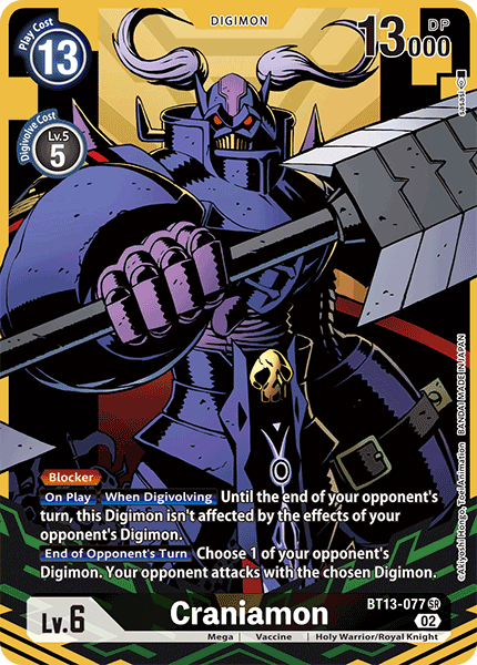 Craniamon BT13-077 (Alternate Art)