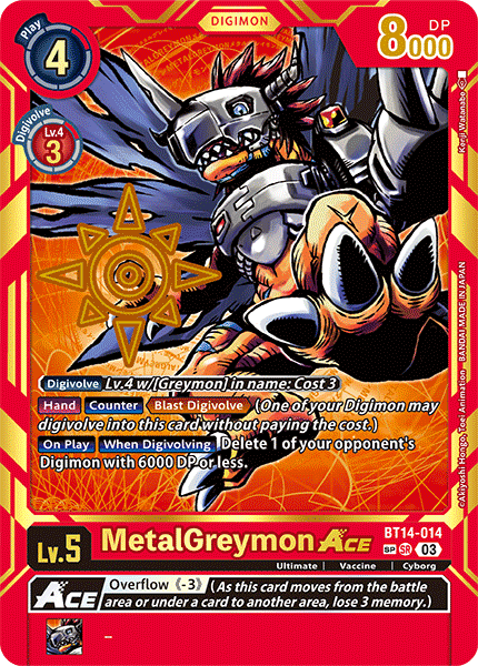 MetalGreymon ACE BT14-014 (Alternate Art)3