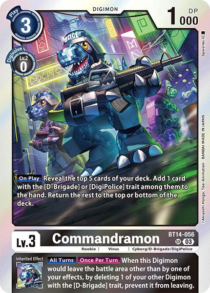 Commandramon BT14-056