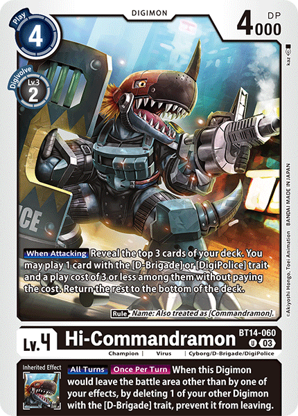 Hi-Commadramon BT14-060