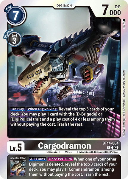 Cargodramon BT14-064